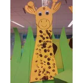 Giraf tamponneren