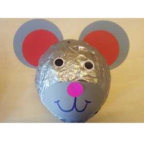 Muis van papier mache