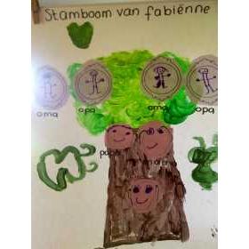 Stamboom verven