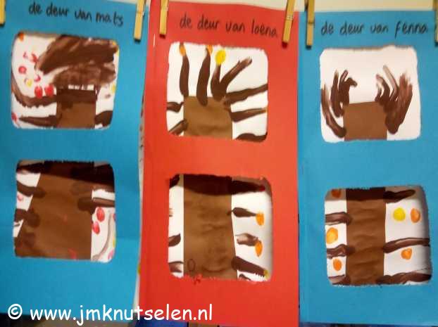 Deur in de herfst