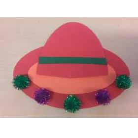 Sombrero platte vlak