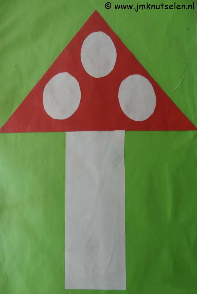 Paddenstoel vouwen