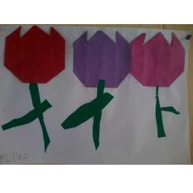 Tulpen vouwen 1