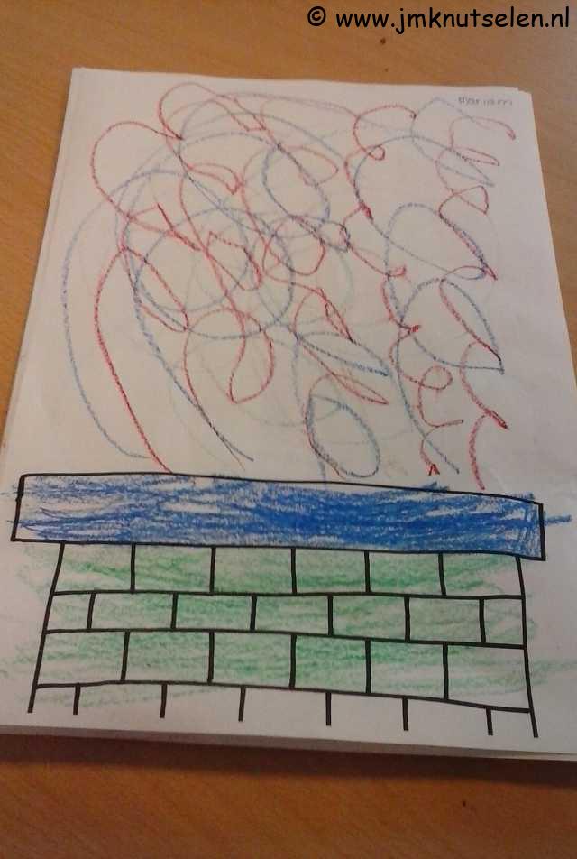 Schoorsteen schrijfpatroon