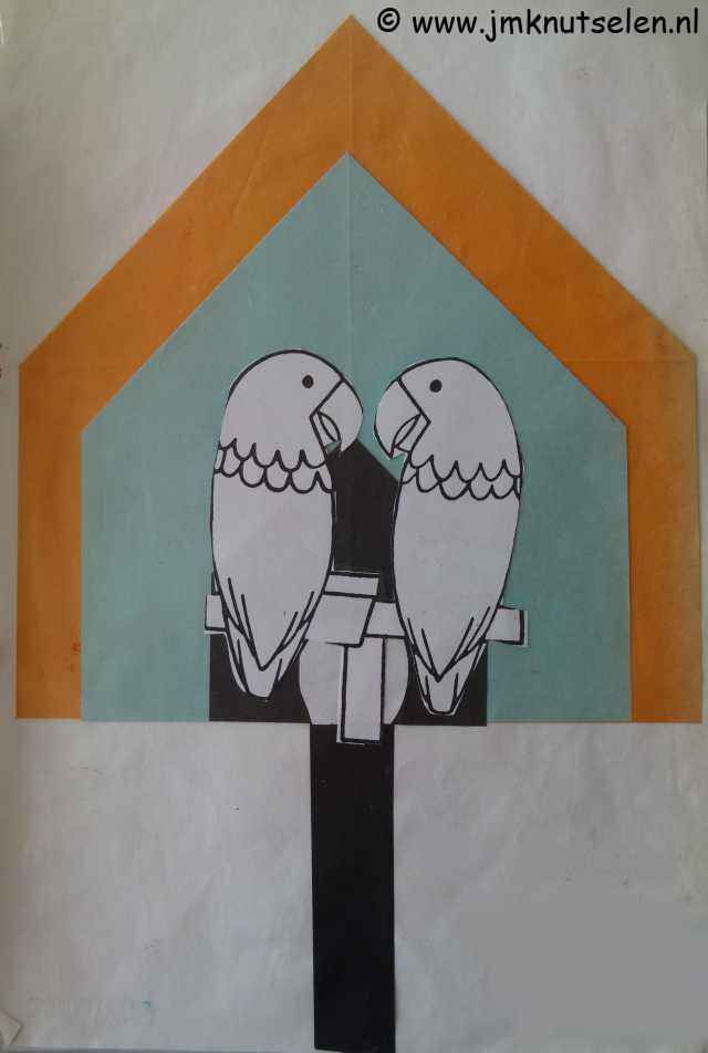 Vogelhuisje vouwen