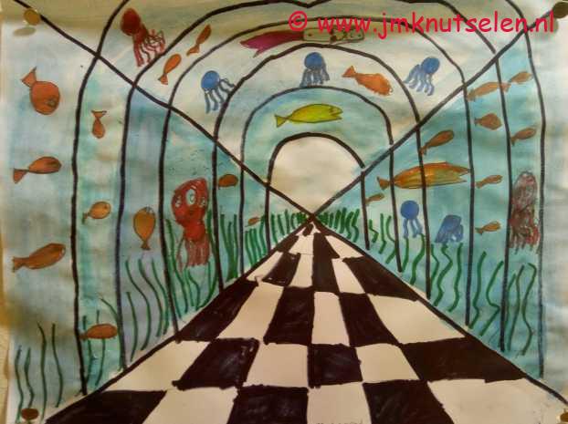 Aquarium tekenen